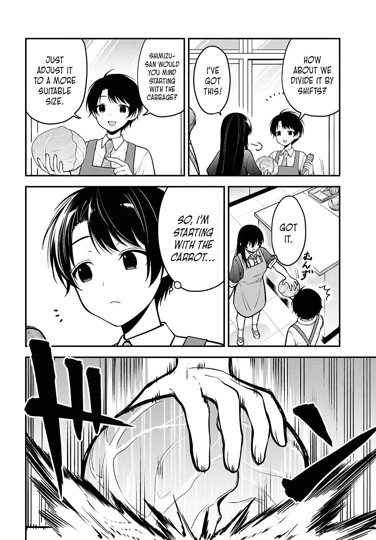 Tonari no Seki no Yankee Shimizu-san ga Kami o Kuroku Sometekita - Chapter 2 - Page 10