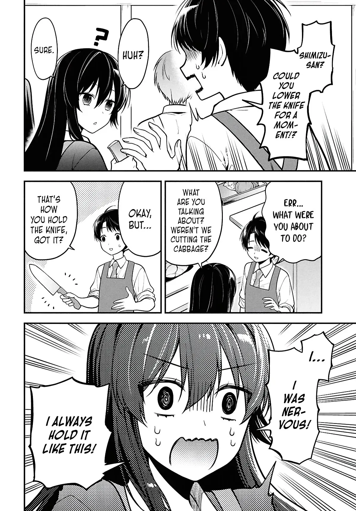 Tonari no Seki no Yankee Shimizu-san ga Kami o Kuroku Sometekita - Chapter 2 - Page 12