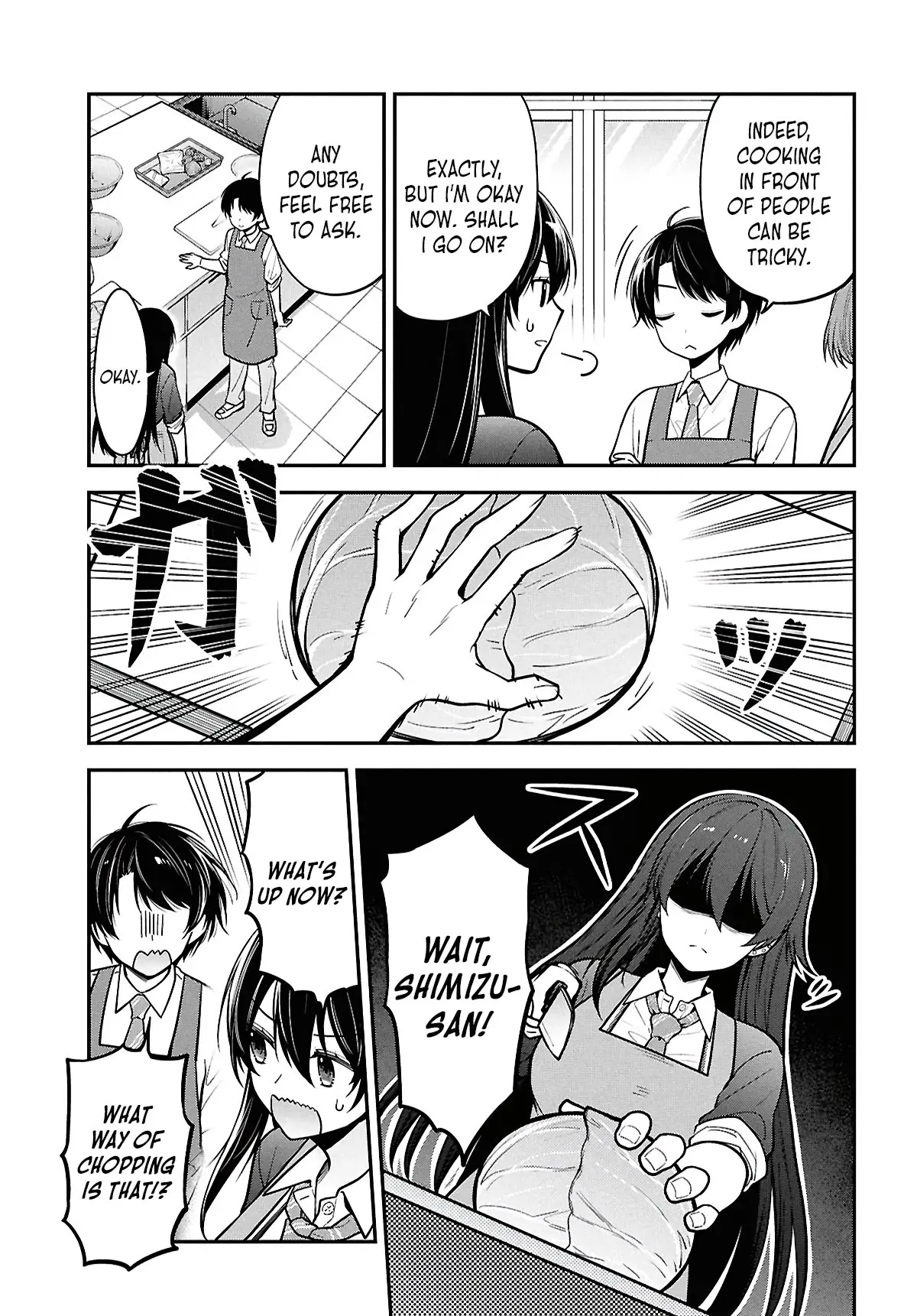 Tonari no Seki no Yankee Shimizu-san ga Kami o Kuroku Sometekita - Chapter 2 - Page 13