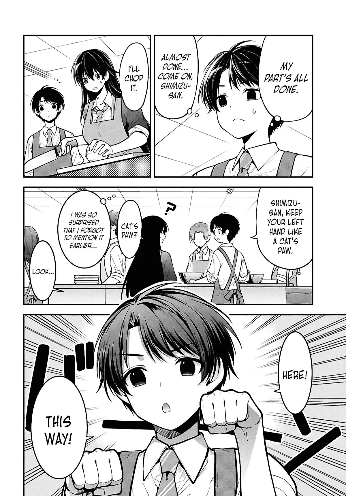 Tonari no Seki no Yankee Shimizu-san ga Kami o Kuroku Sometekita - Chapter 2 - Page 16