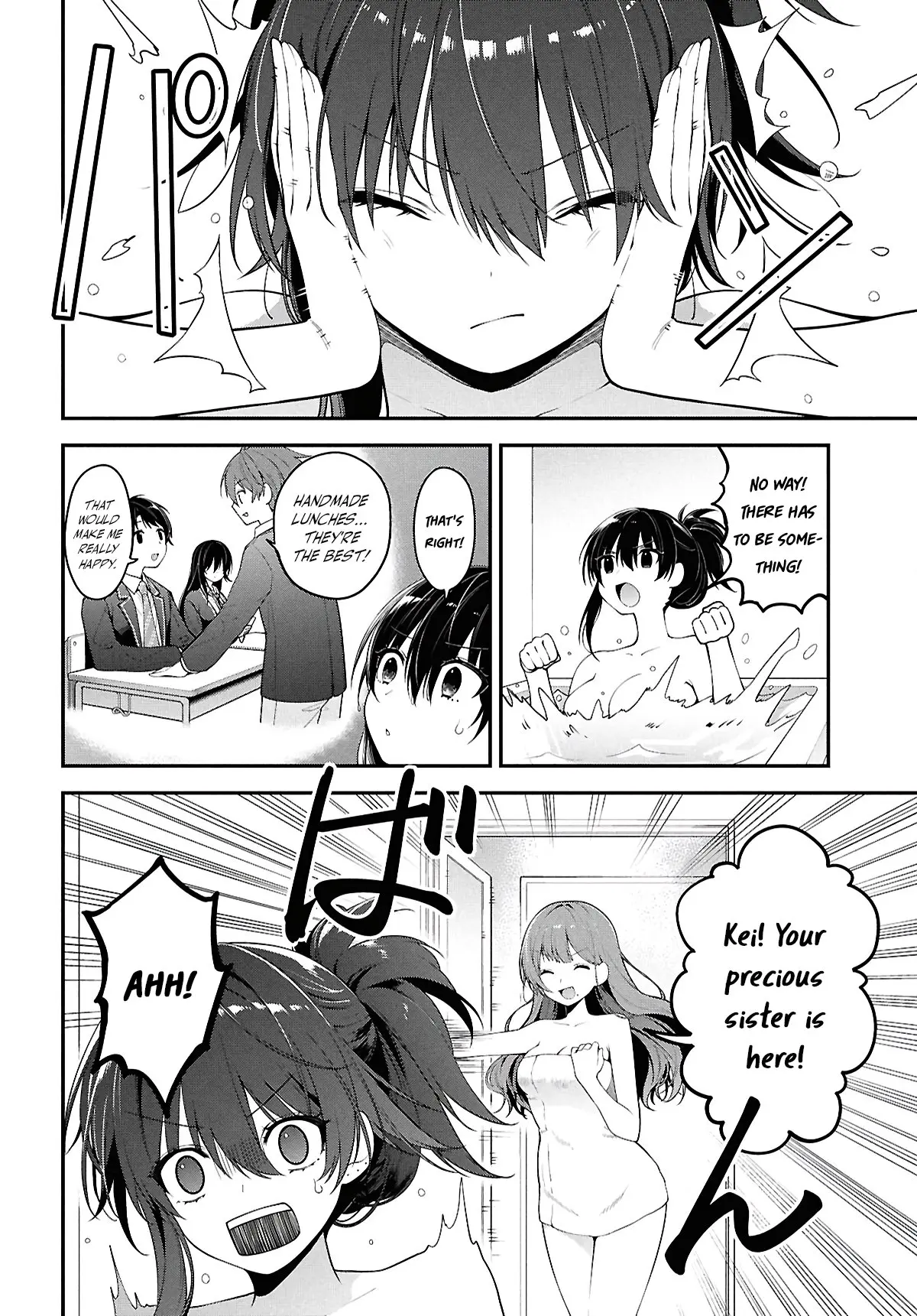 Tonari no Seki no Yankee Shimizu-san ga Kami o Kuroku Sometekita - Chapter 3 - Page 4
