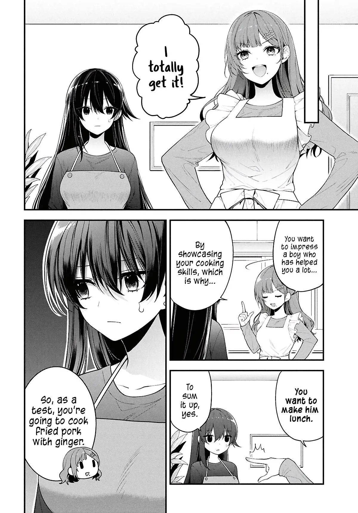 Tonari no Seki no Yankee Shimizu-san ga Kami o Kuroku Sometekita - Chapter 3 - Page 6