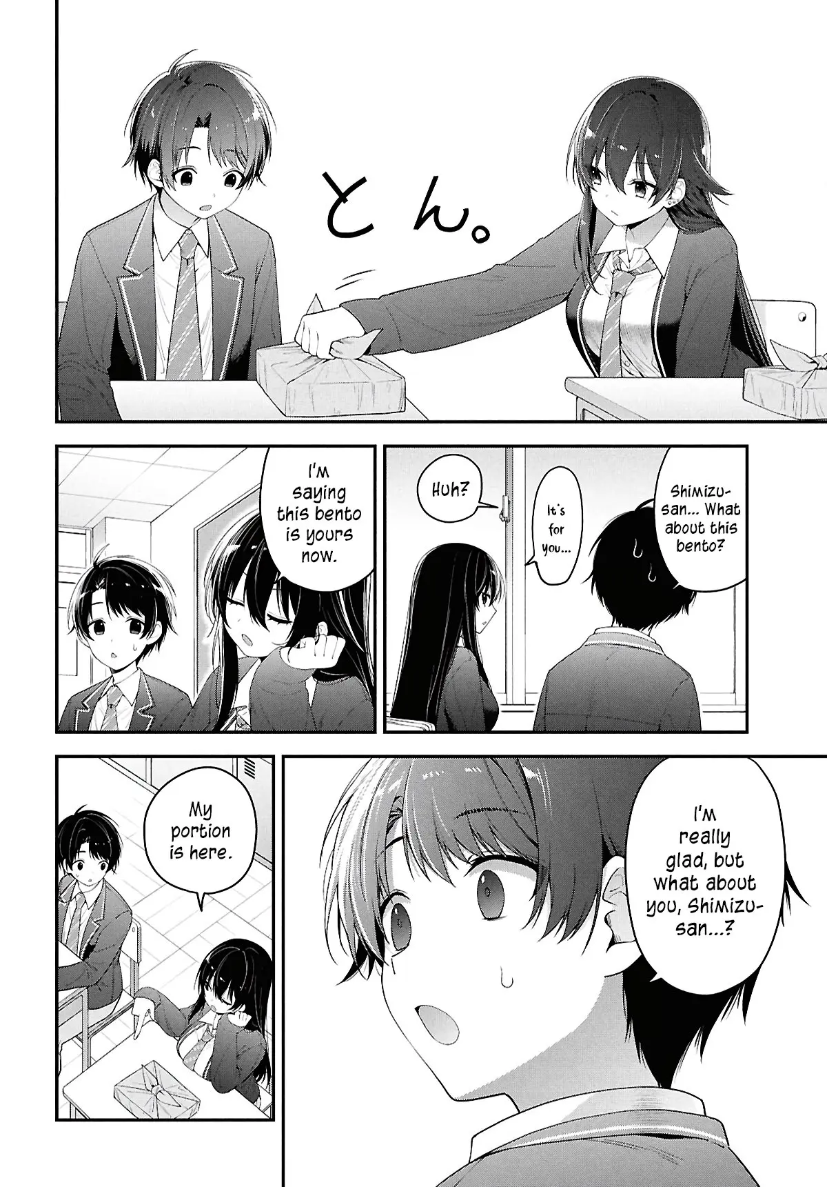 Tonari no Seki no Yankee Shimizu-san ga Kami o Kuroku Sometekita - Chapter 3 - Page 18