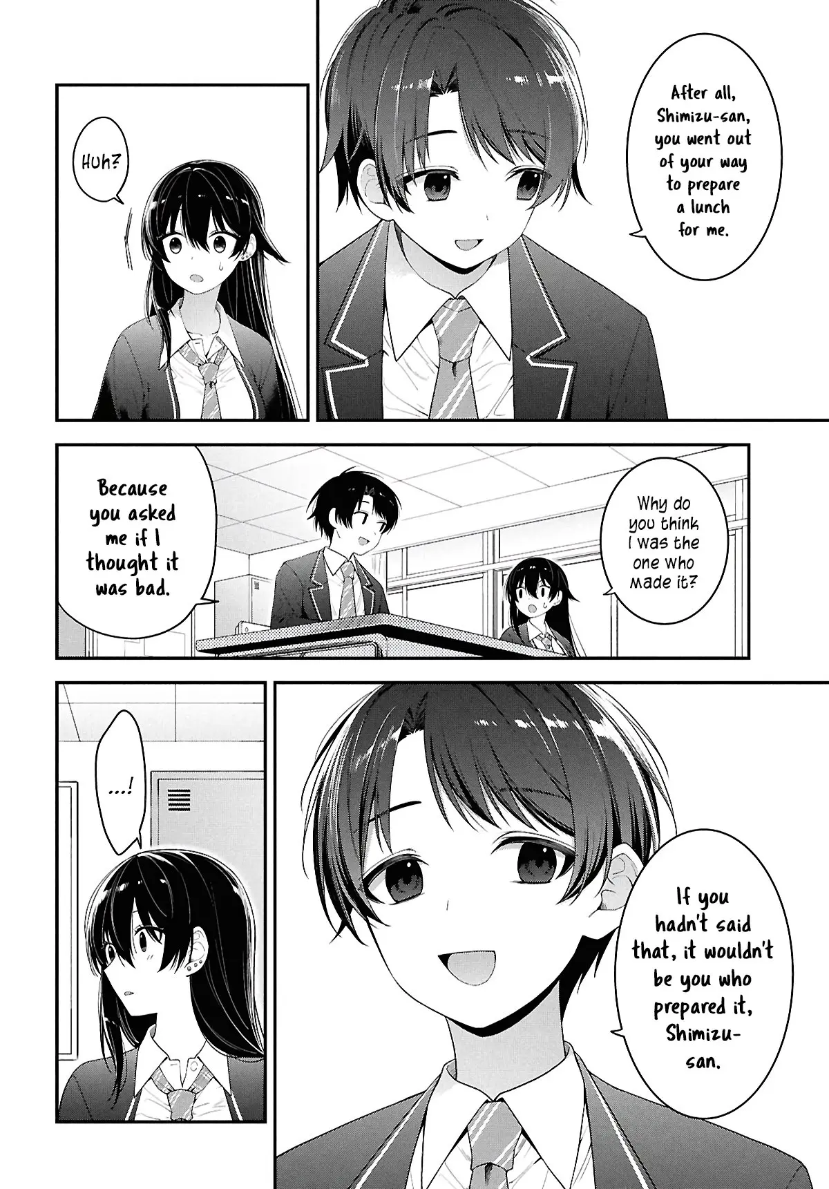 Tonari no Seki no Yankee Shimizu-san ga Kami o Kuroku Sometekita - Chapter 3 - Page 24