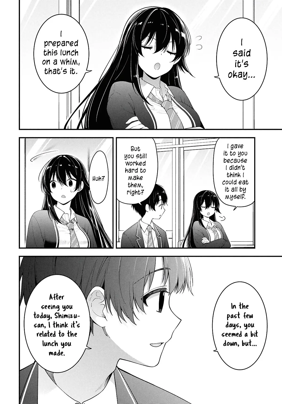 Tonari no Seki no Yankee Shimizu-san ga Kami o Kuroku Sometekita - Chapter 3 - Page 26