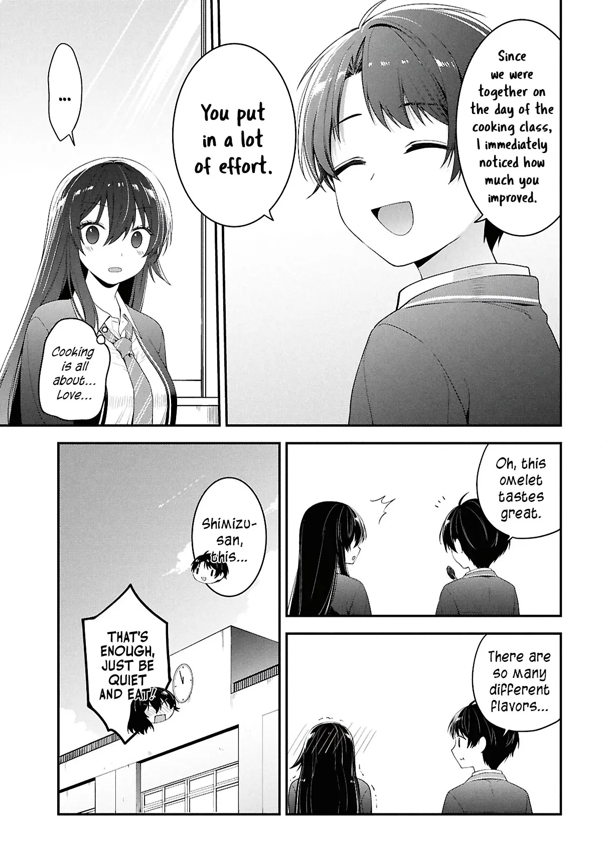 Tonari no Seki no Yankee Shimizu-san ga Kami o Kuroku Sometekita - Chapter 3 - Page 27