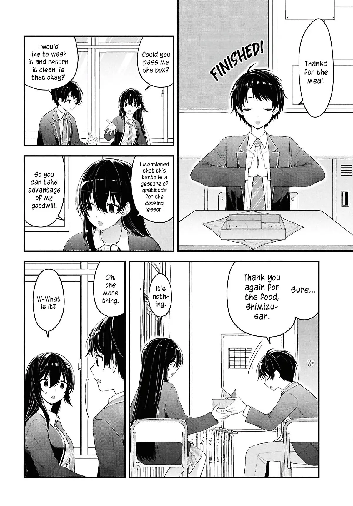 Tonari no Seki no Yankee Shimizu-san ga Kami o Kuroku Sometekita - Chapter 3 - Page 28