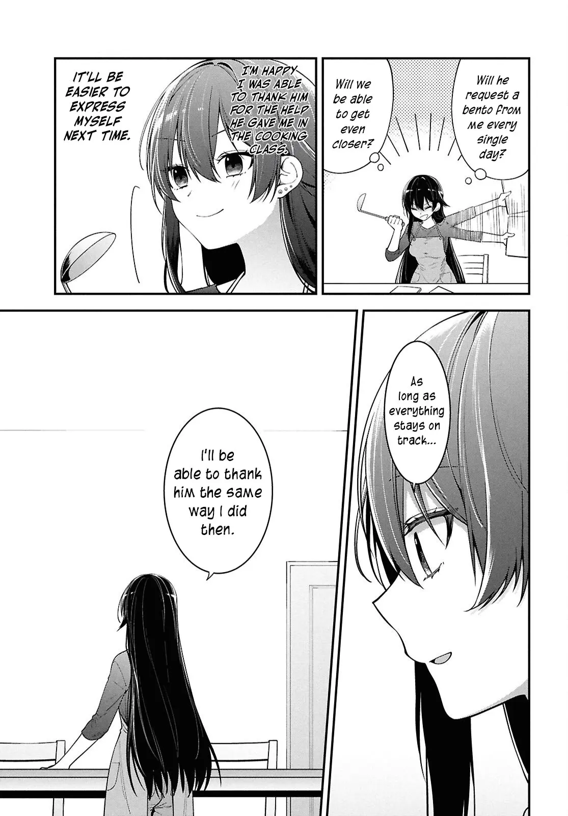 Tonari no Seki no Yankee Shimizu-san ga Kami o Kuroku Sometekita - Chapter 4 - Page 3
