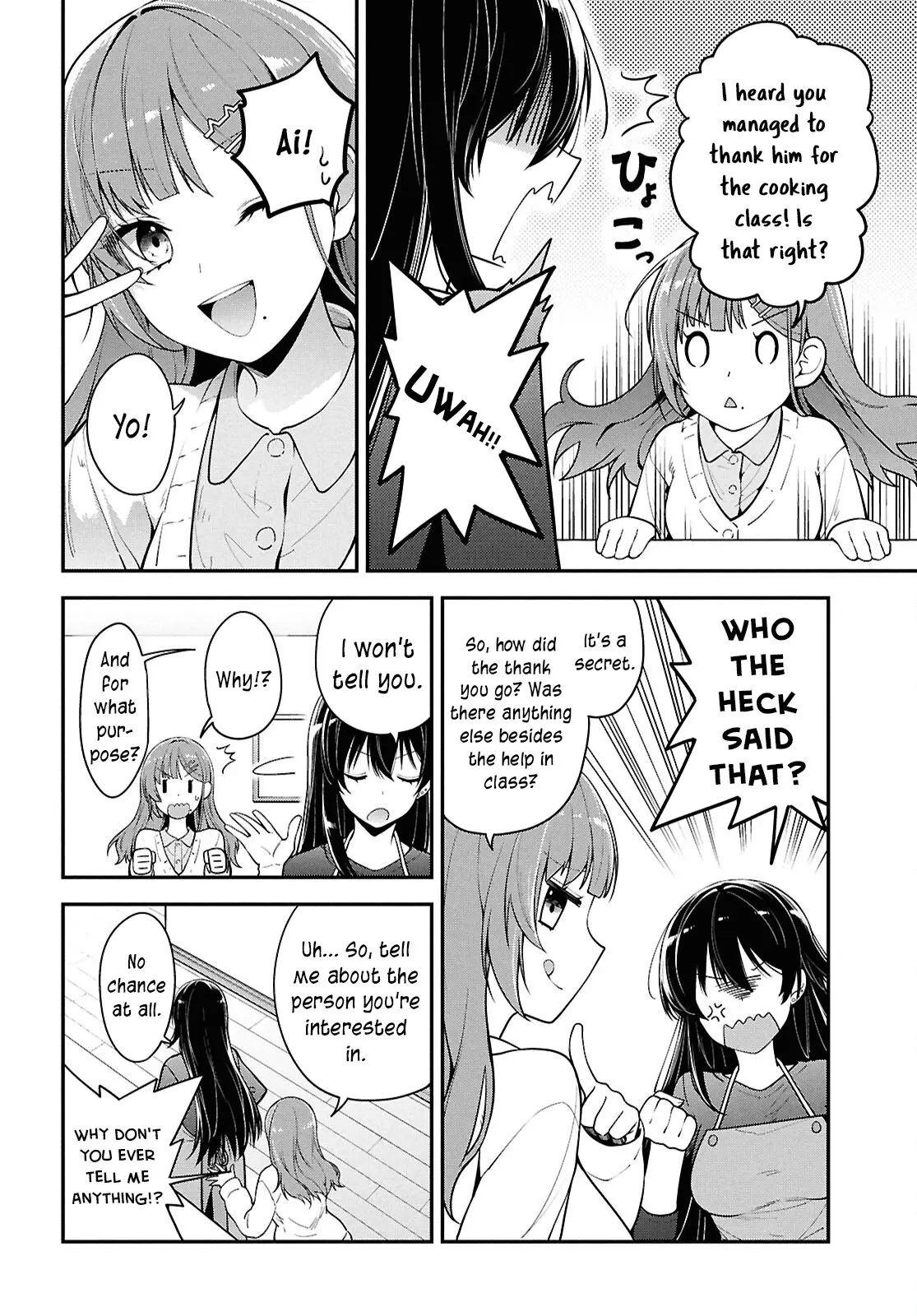 Tonari no Seki no Yankee Shimizu-san ga Kami o Kuroku Sometekita - Chapter 4 - Page 4
