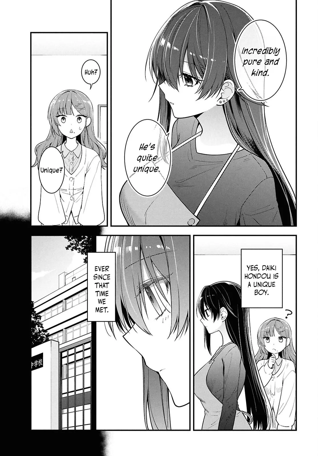 Tonari no Seki no Yankee Shimizu-san ga Kami o Kuroku Sometekita - Chapter 4 - Page 7