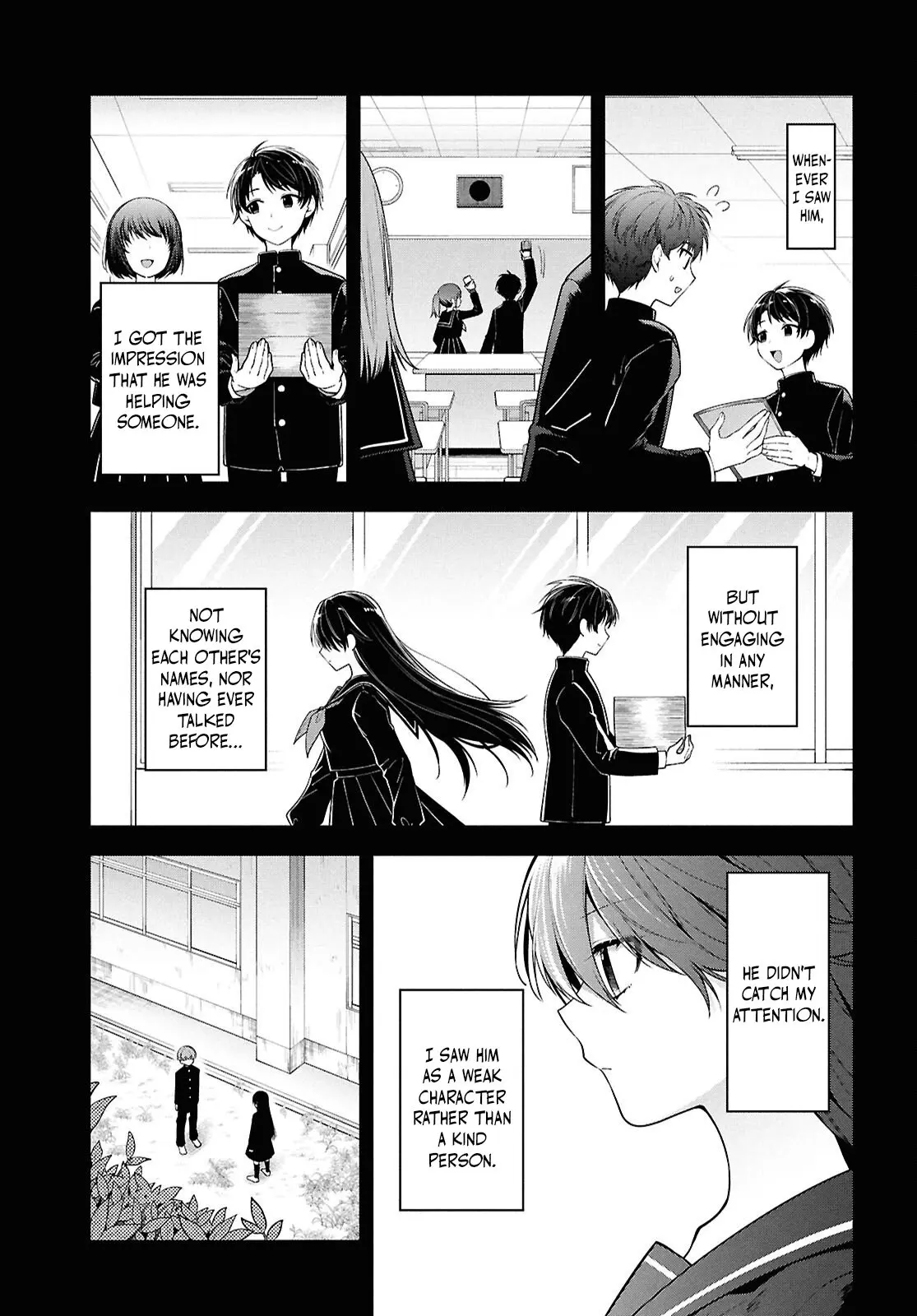 Tonari no Seki no Yankee Shimizu-san ga Kami o Kuroku Sometekita - Chapter 4 - Page 9