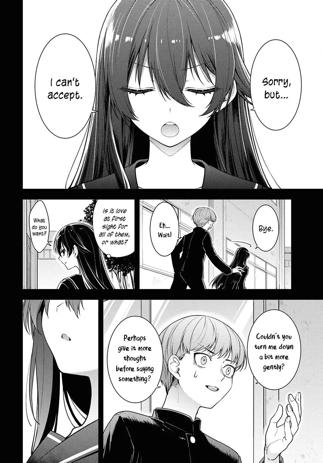Tonari no Seki no Yankee Shimizu-san ga Kami o Kuroku Sometekita - Chapter 4 - Page 10