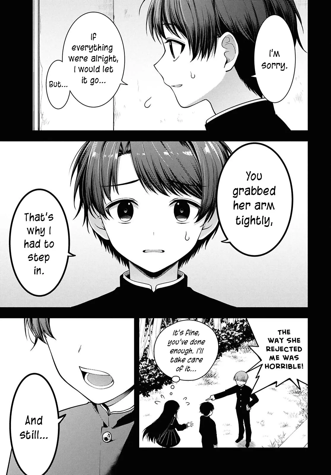 Tonari no Seki no Yankee Shimizu-san ga Kami o Kuroku Sometekita - Chapter 4 - Page 14