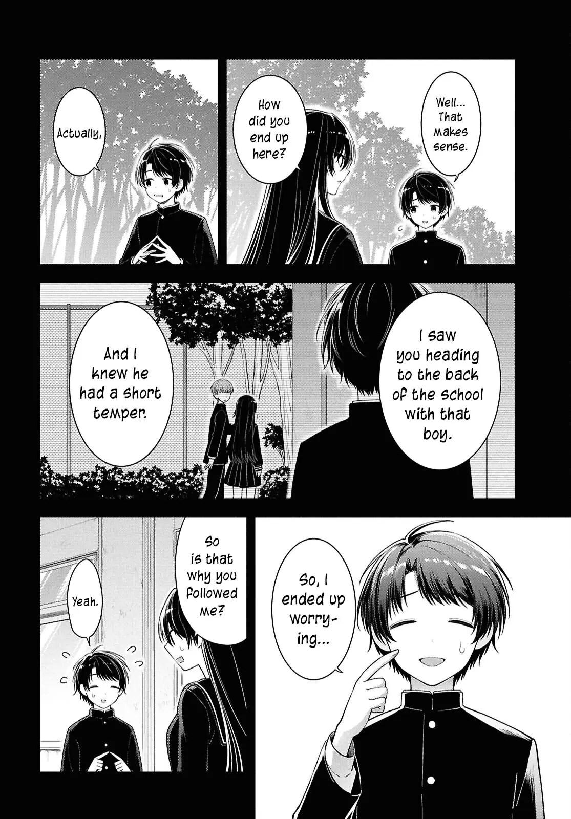 Tonari no Seki no Yankee Shimizu-san ga Kami o Kuroku Sometekita - Chapter 4 - Page 19