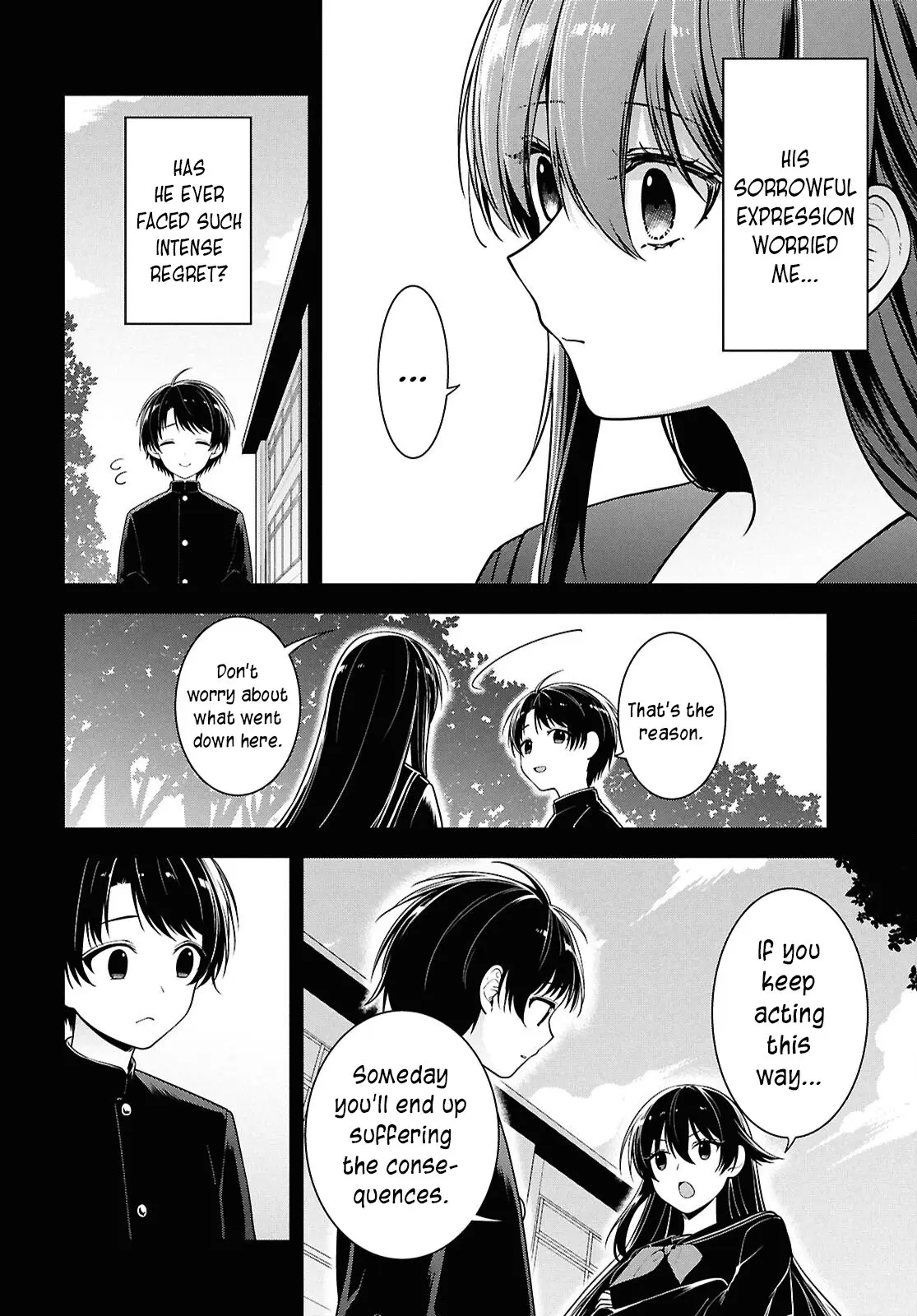 Tonari no Seki no Yankee Shimizu-san ga Kami o Kuroku Sometekita - Chapter 4 - Page 24