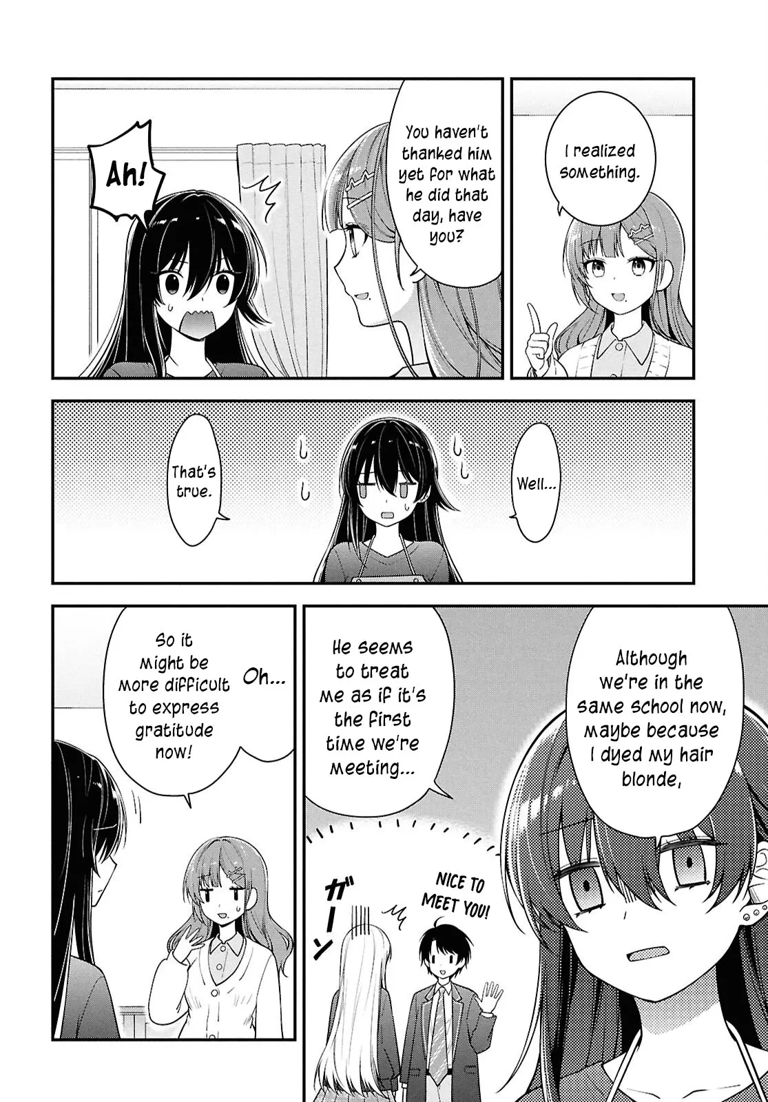 Tonari no Seki no Yankee Shimizu-san ga Kami o Kuroku Sometekita - Chapter 4 - Page 26