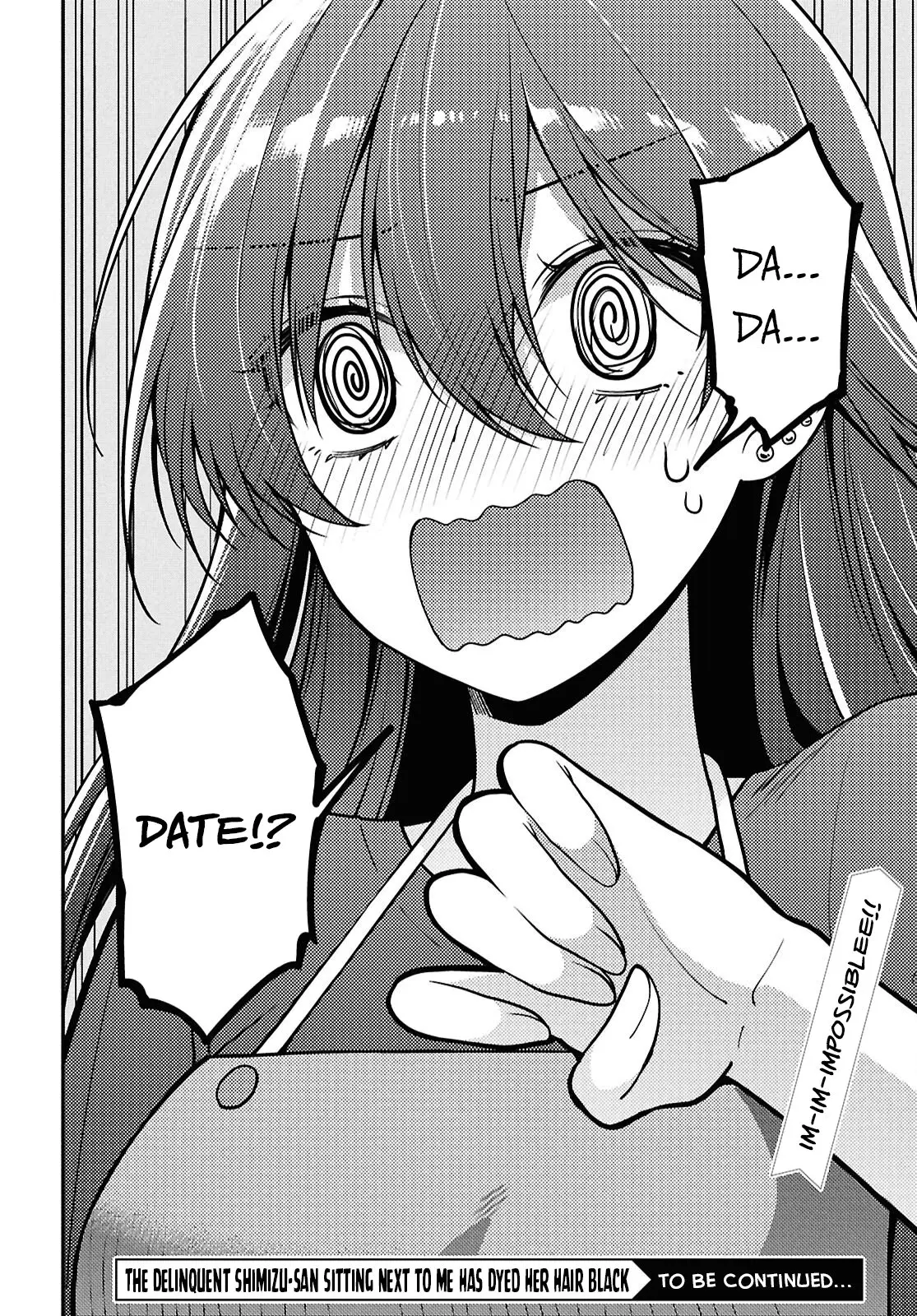 Tonari no Seki no Yankee Shimizu-san ga Kami o Kuroku Sometekita - Chapter 4 - Page 30