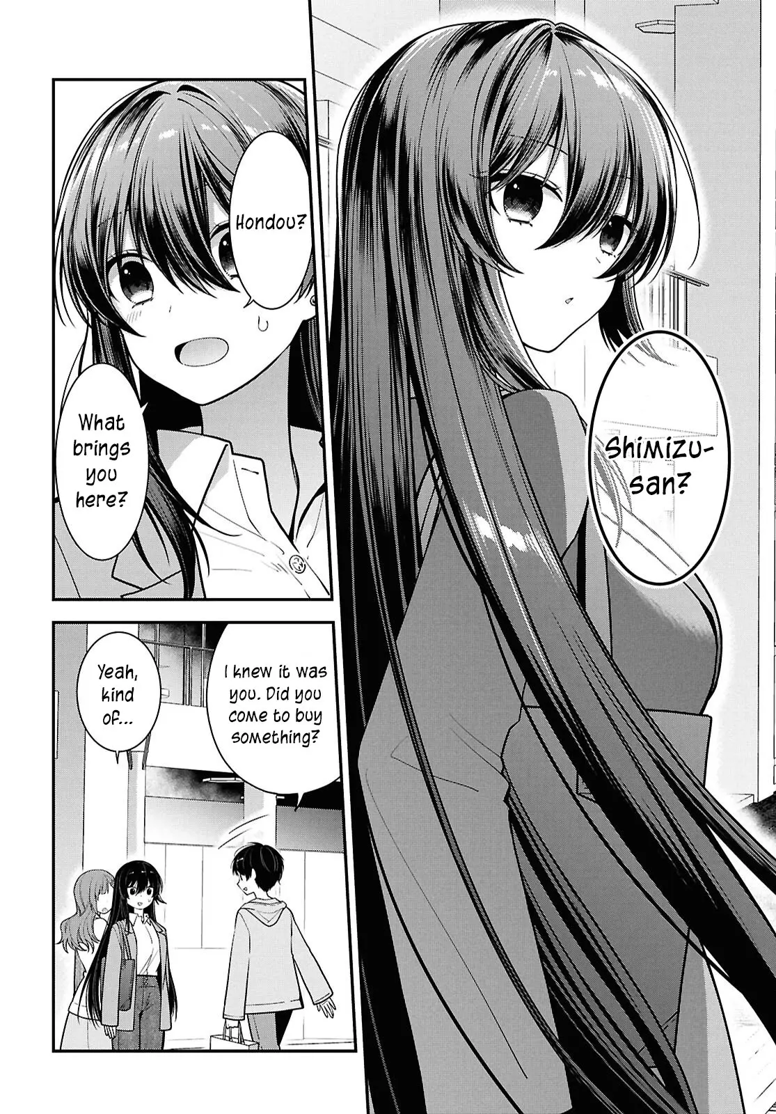 Tonari no Seki no Yankee Shimizu-san ga Kami o Kuroku Sometekita - Chapter 5 - Page 10