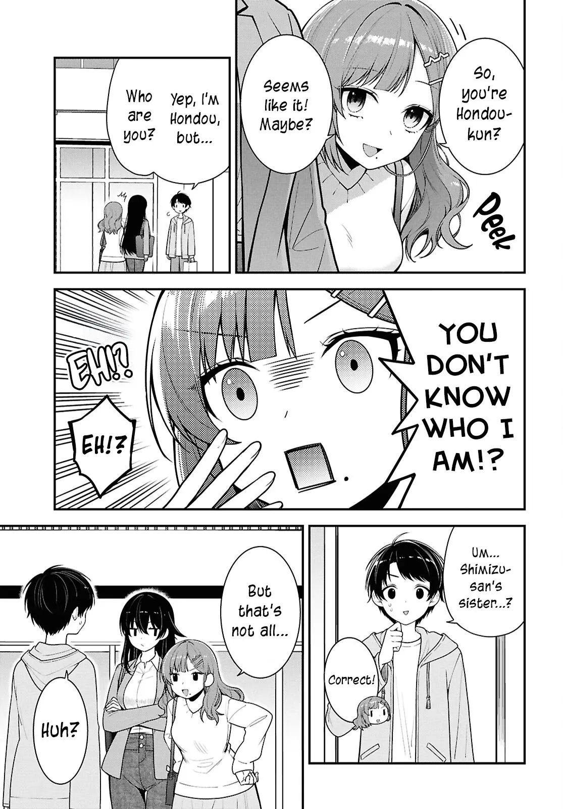 Tonari no Seki no Yankee Shimizu-san ga Kami o Kuroku Sometekita - Chapter 5 - Page 11