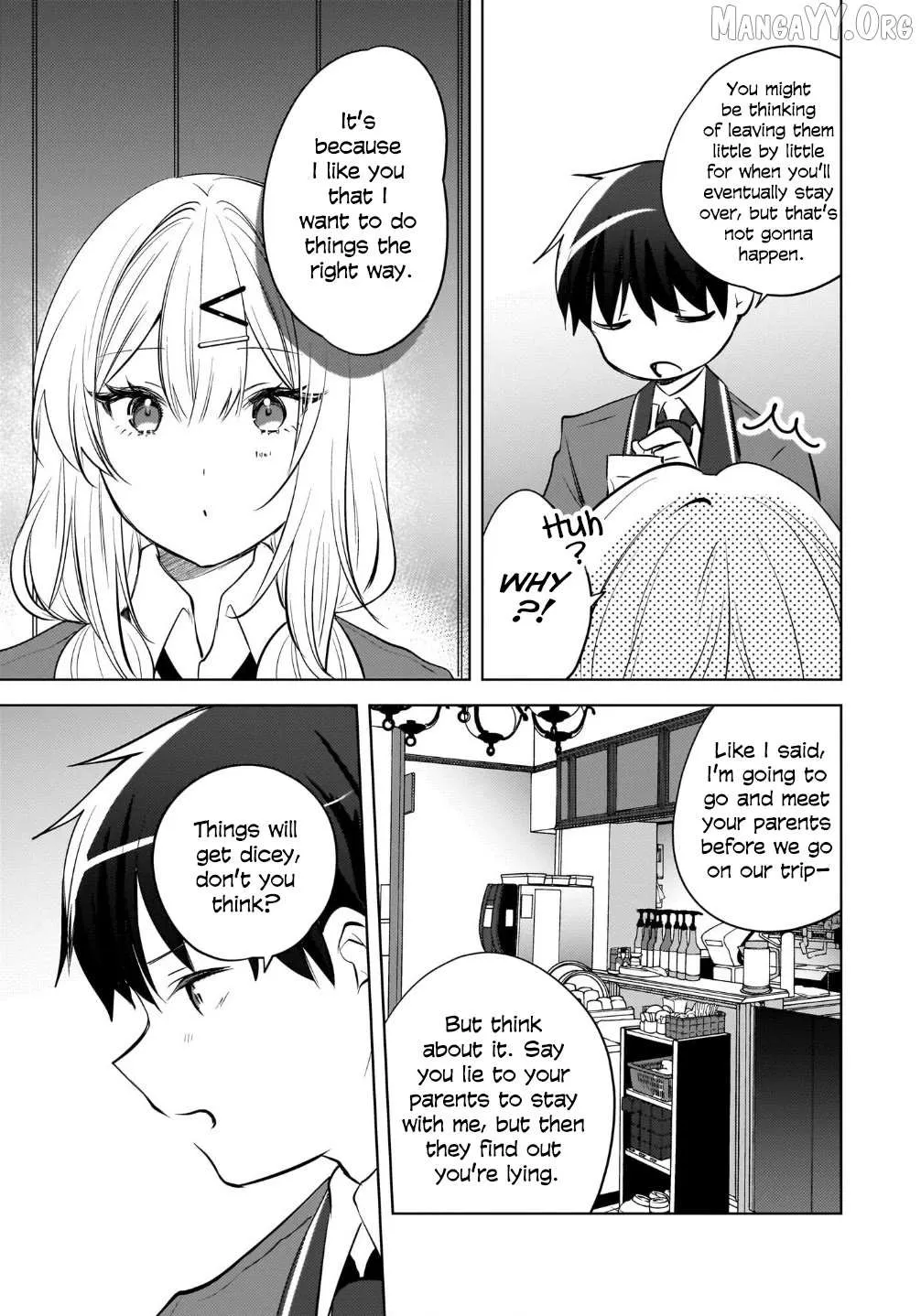 Ushiro no Seki no Gyaru ni Sukarete Shimatta -Mou Ore wa Damekamoshirenai- - Chapter 25 - Page 3