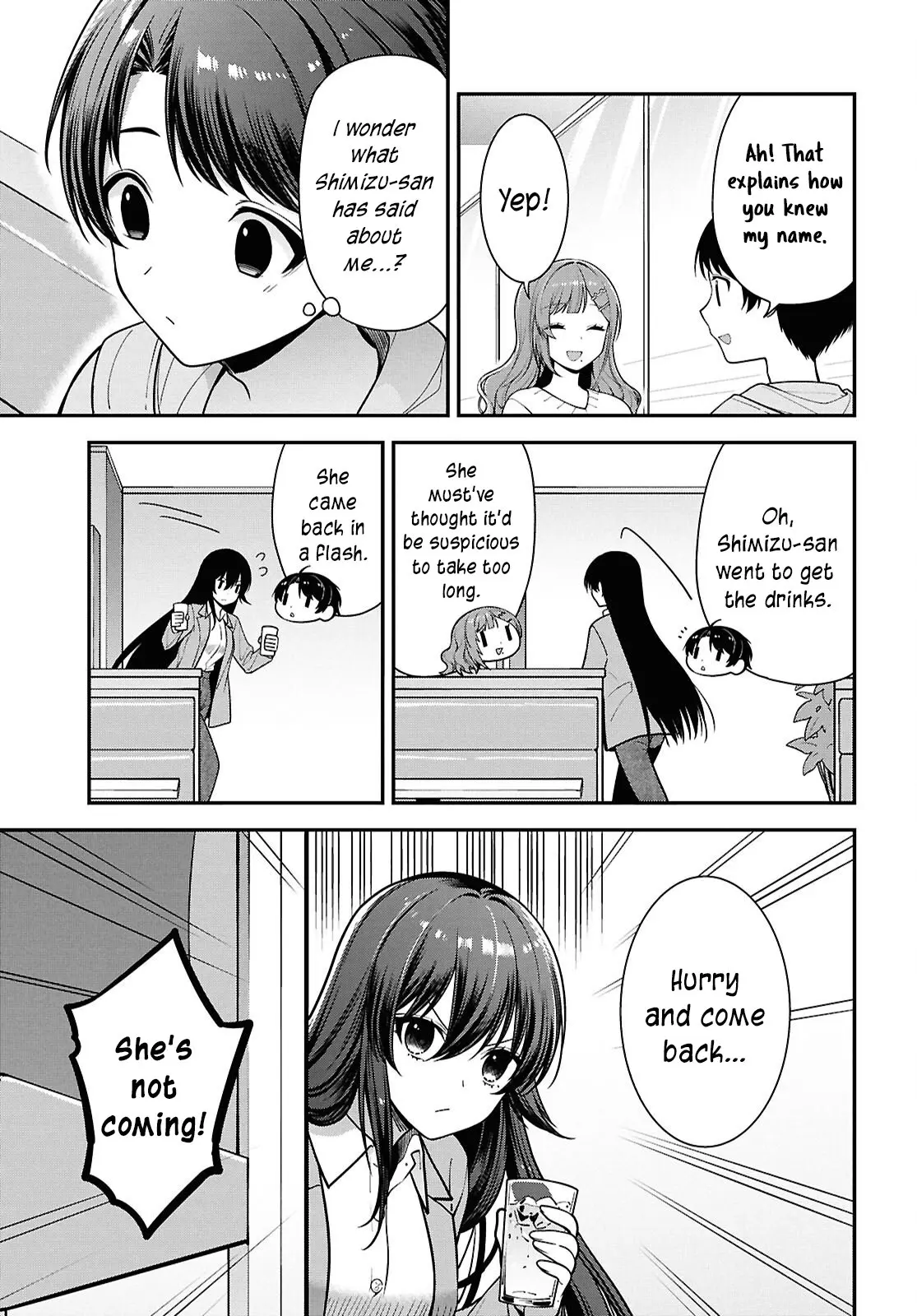 Tonari no Seki no Yankee Shimizu-san ga Kami o Kuroku Sometekita - Chapter 5 - Page 17