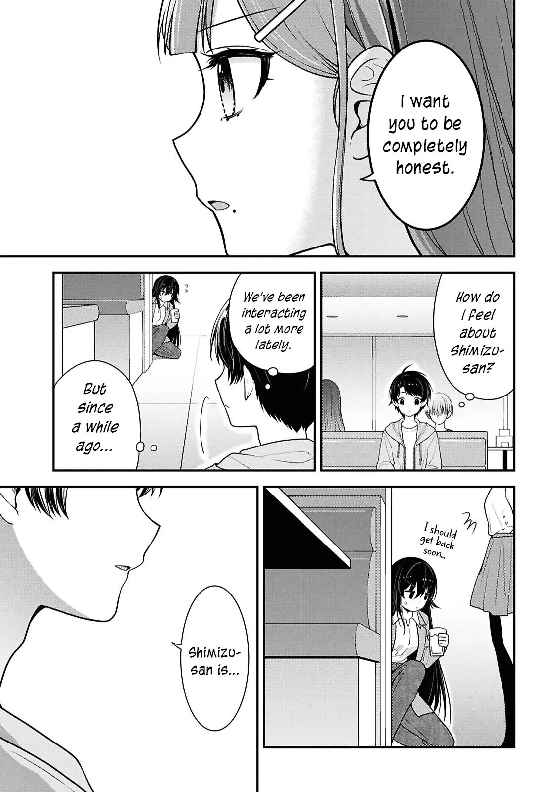 Tonari no Seki no Yankee Shimizu-san ga Kami o Kuroku Sometekita - Chapter 5 - Page 21