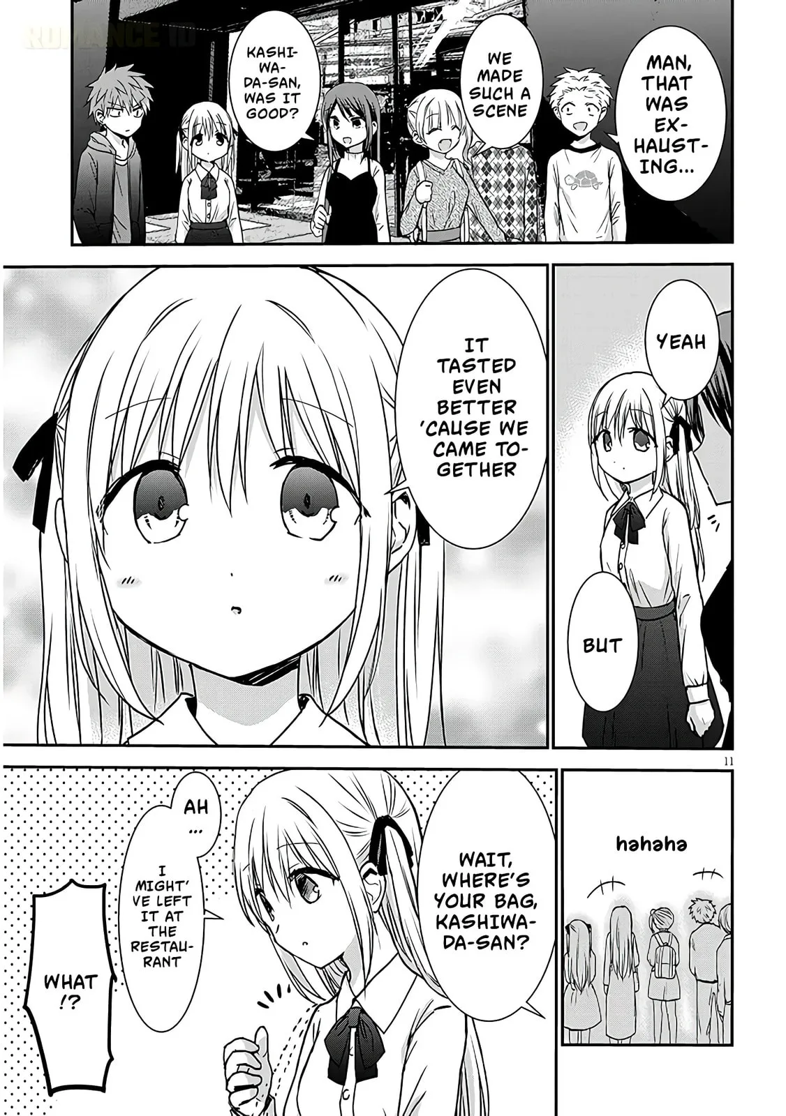 Expressionless Face Girl and Emotional Face Boy+ - Chapter 12 - Page 11