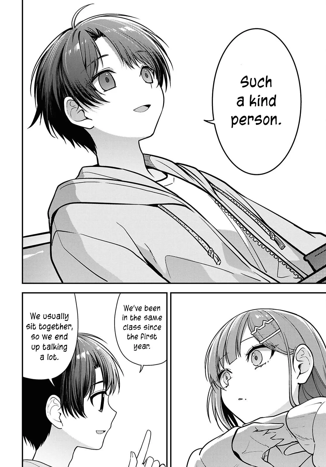Tonari no Seki no Yankee Shimizu-san ga Kami o Kuroku Sometekita - Chapter 5 - Page 22