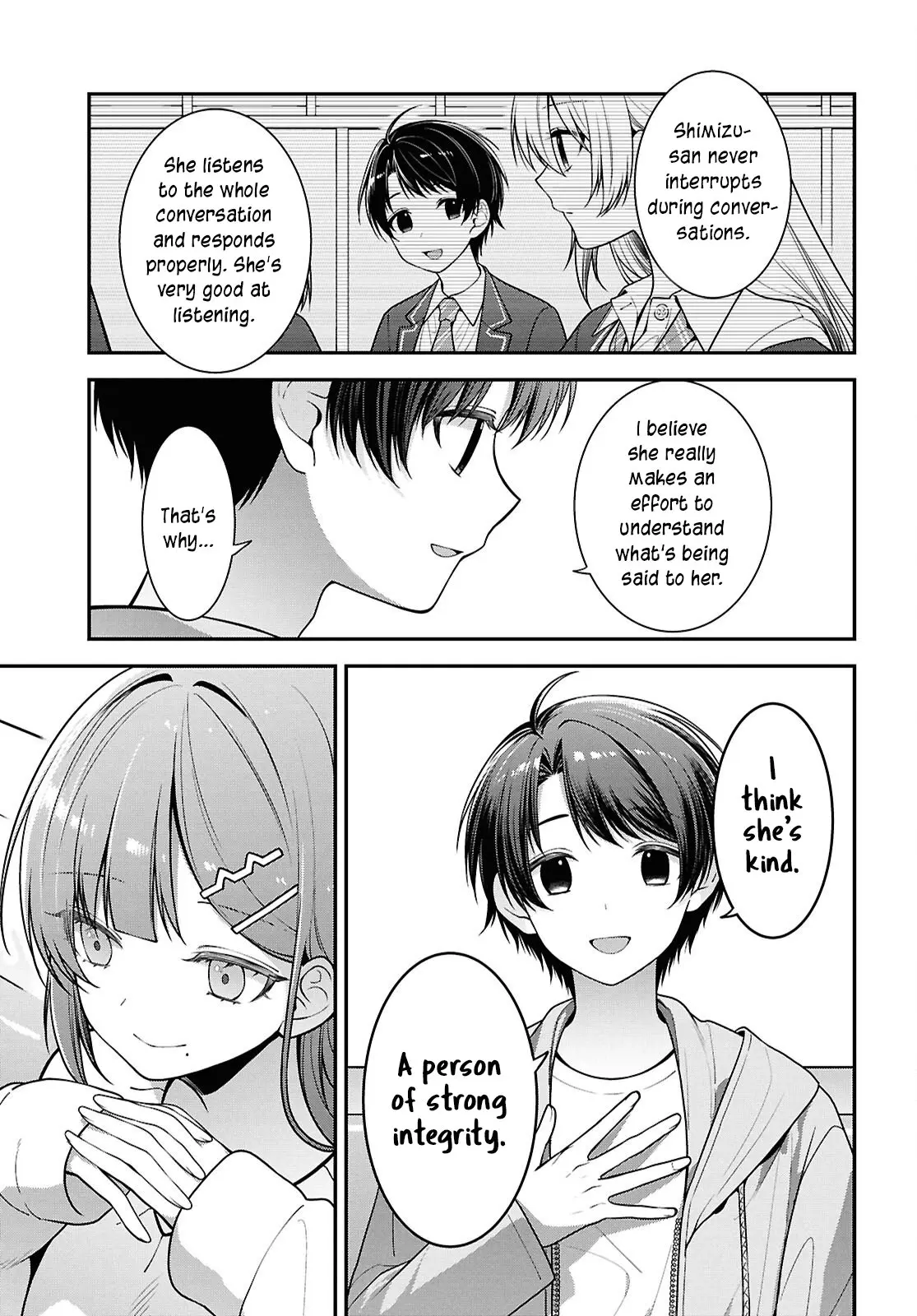 Tonari no Seki no Yankee Shimizu-san ga Kami o Kuroku Sometekita - Chapter 5 - Page 23