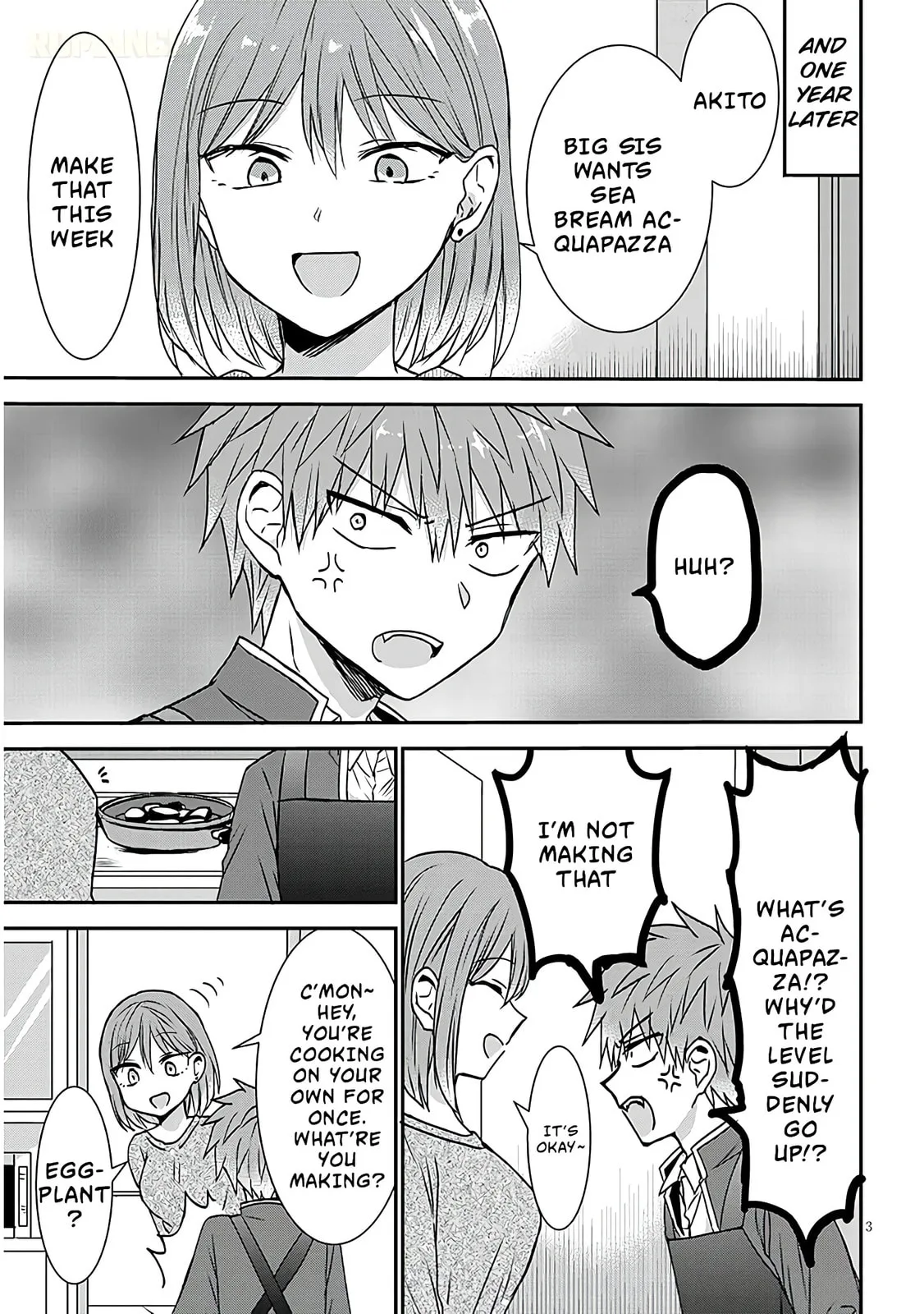 Expressionless Face Girl and Emotional Face Boy+ - Chapter 14 - Page 3