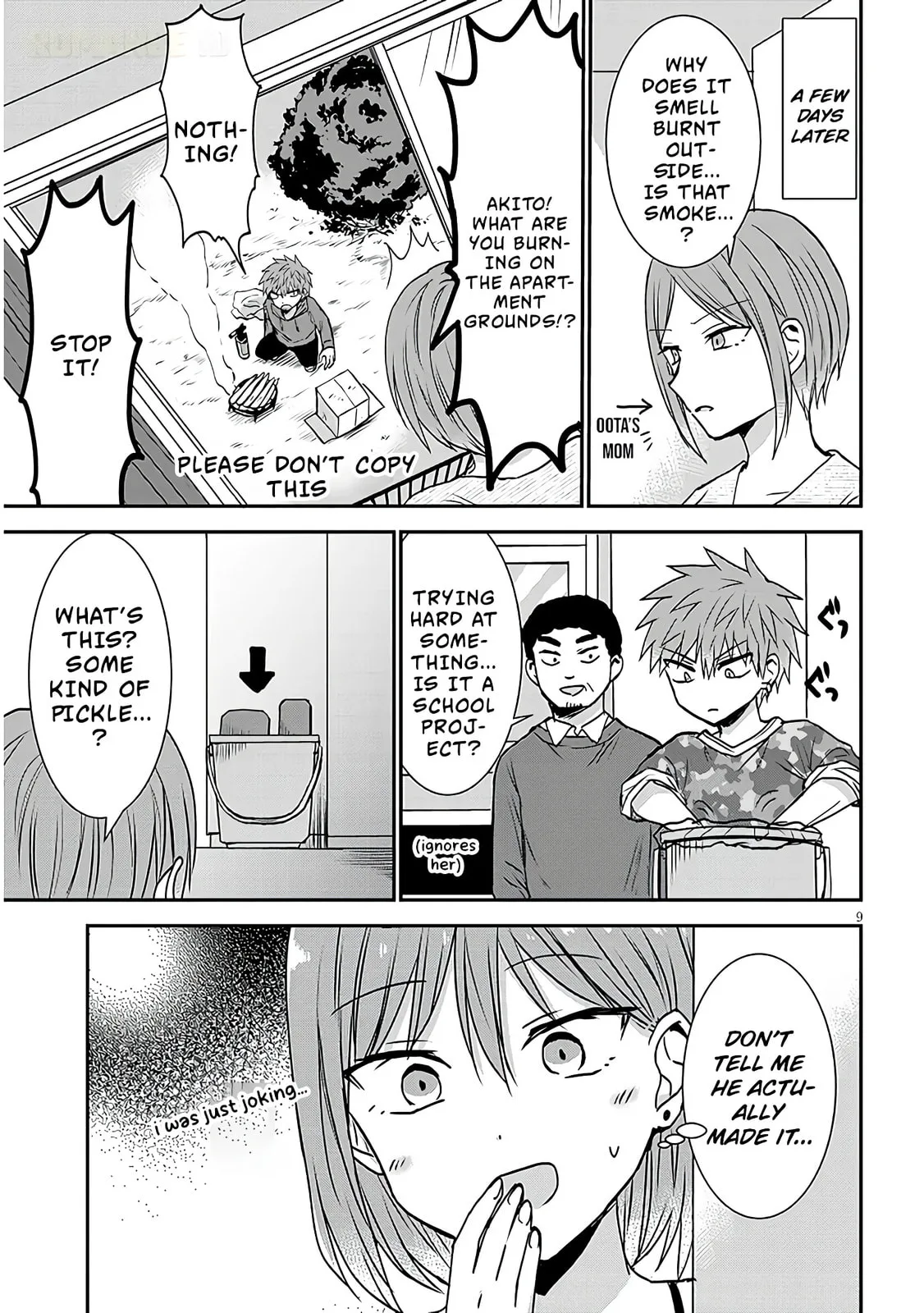 Expressionless Face Girl and Emotional Face Boy+ - Chapter 14 - Page 9