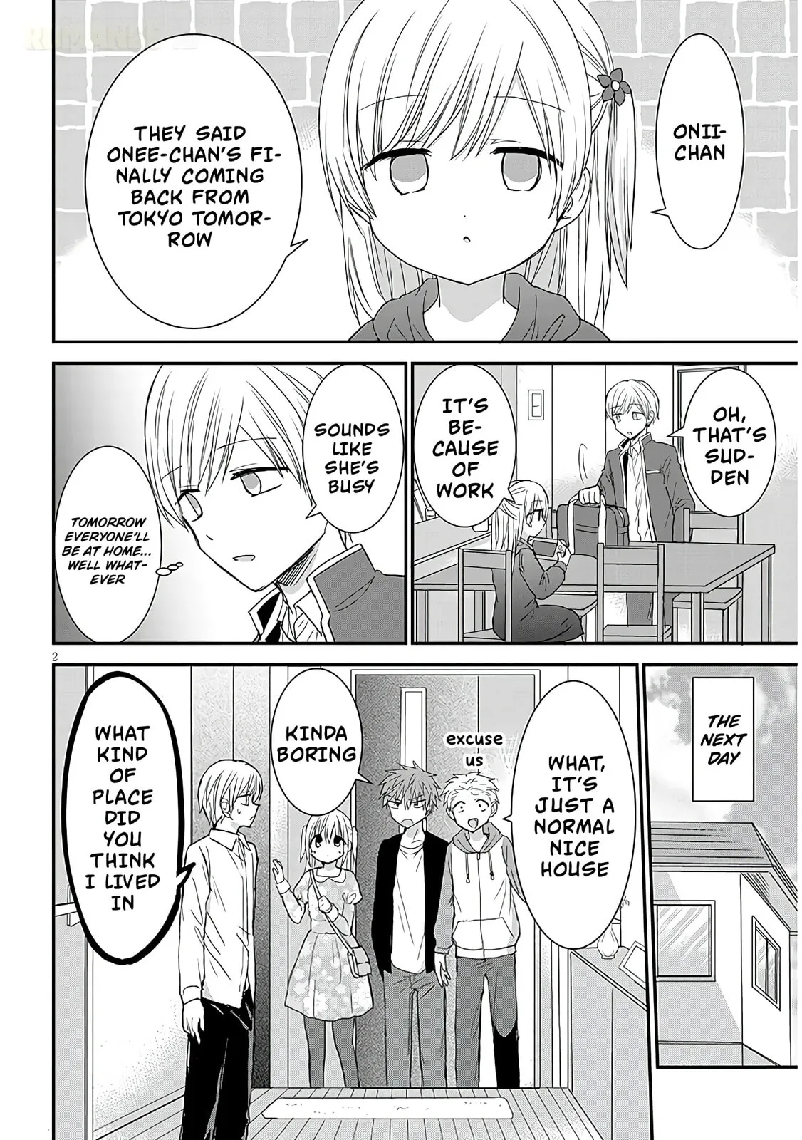 Expressionless Face Girl and Emotional Face Boy+ - Chapter 18 - Page 2