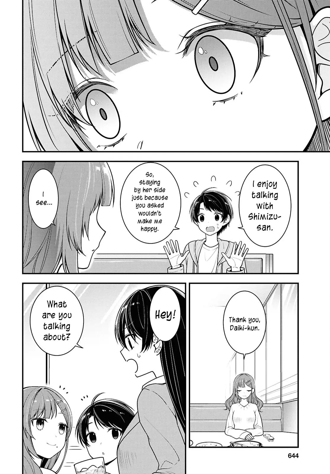 Tonari no Seki no Yankee Shimizu-san ga Kami o Kuroku Sometekita - Chapter 5 - Page 27