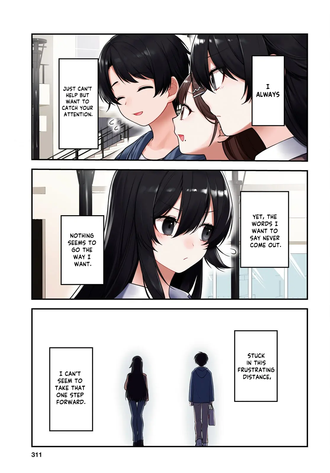 Tonari no Seki no Yankee Shimizu-san ga Kami o Kuroku Sometekita - Chapter 6 - Page 1