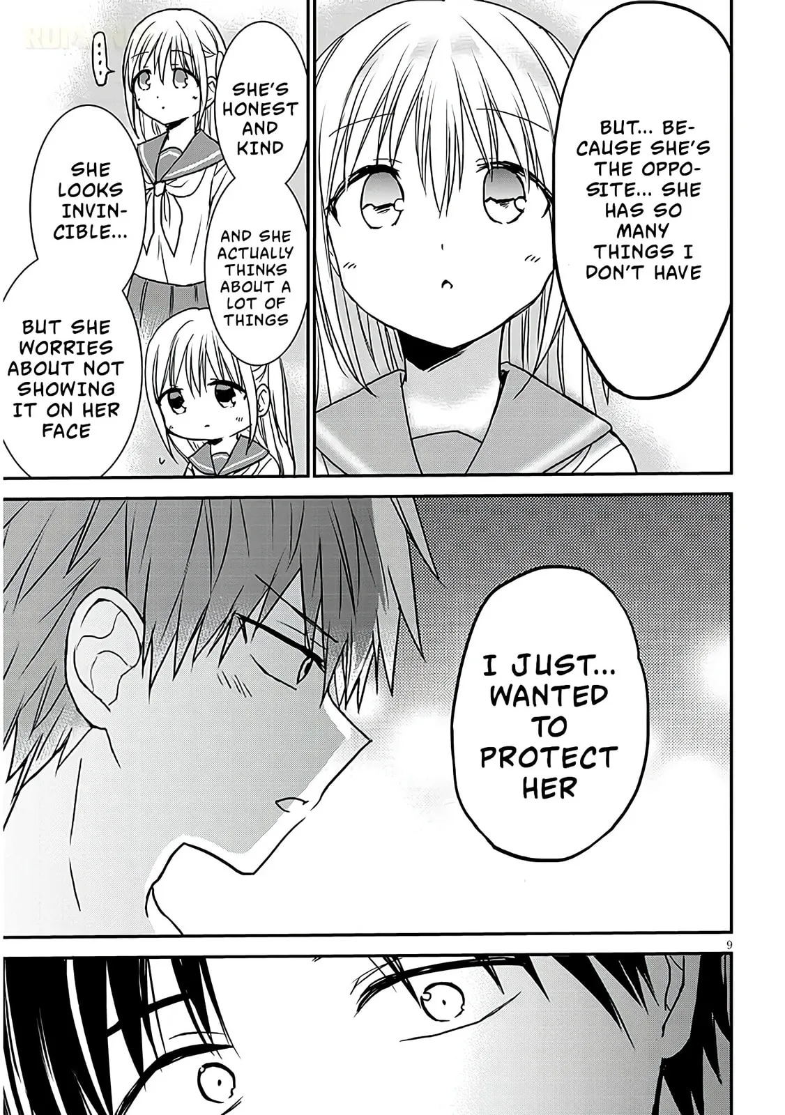 Expressionless Face Girl and Emotional Face Boy+ - Chapter 23 - Page 9