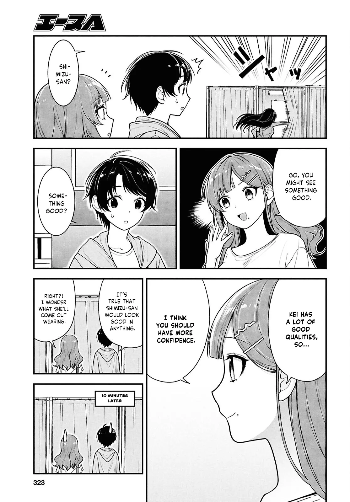 Tonari no Seki no Yankee Shimizu-san ga Kami o Kuroku Sometekita - Chapter 6 - Page 11
