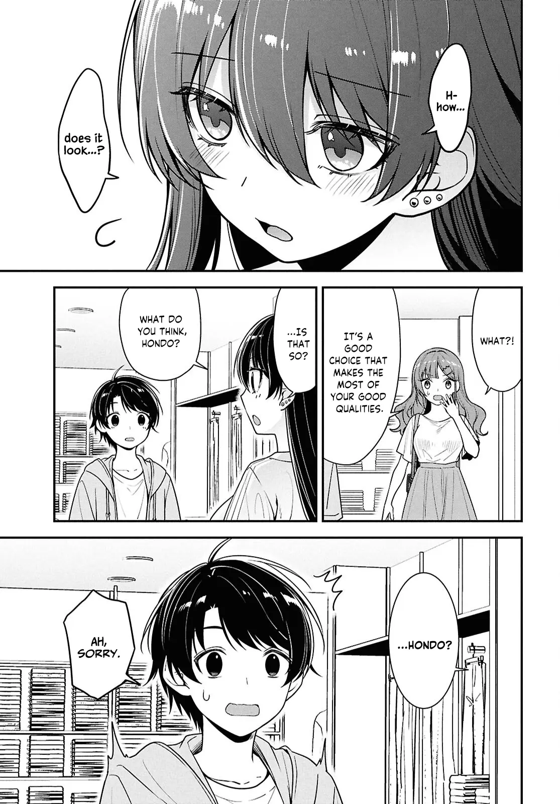 Tonari no Seki no Yankee Shimizu-san ga Kami o Kuroku Sometekita - Chapter 6 - Page 16