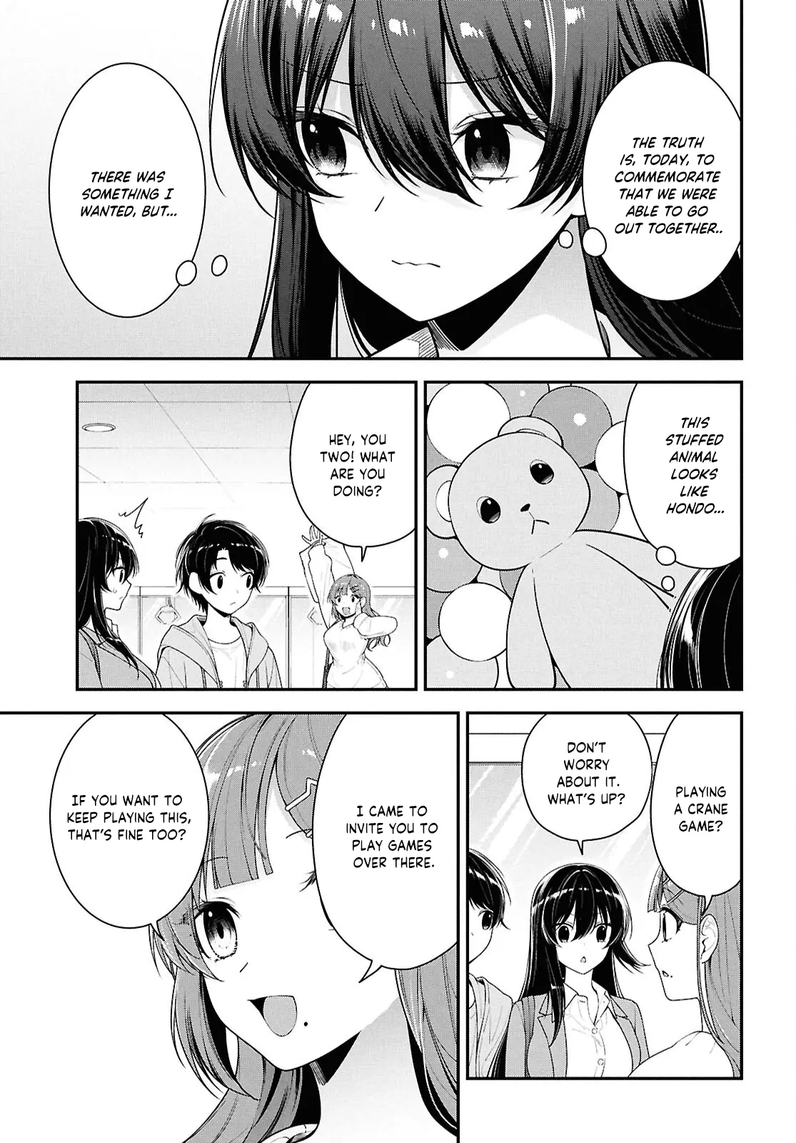 Tonari no Seki no Yankee Shimizu-san ga Kami o Kuroku Sometekita - Chapter 7 - Page 3