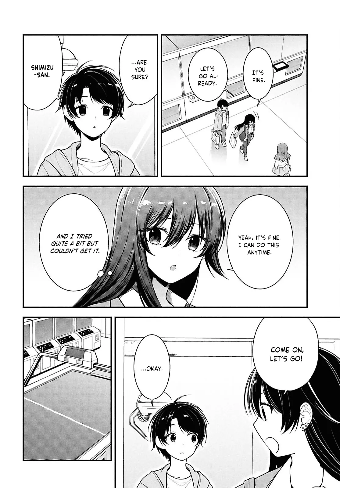 Tonari no Seki no Yankee Shimizu-san ga Kami o Kuroku Sometekita - Chapter 7 - Page 4