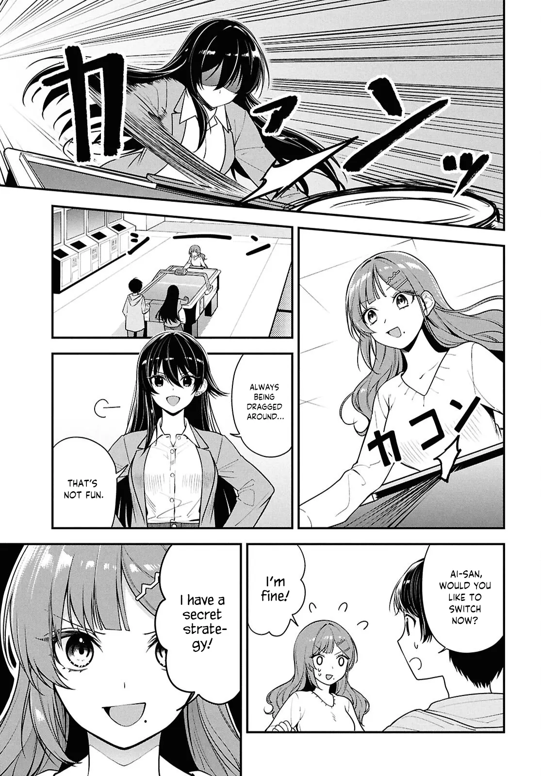 Tonari no Seki no Yankee Shimizu-san ga Kami o Kuroku Sometekita - Chapter 7 - Page 7