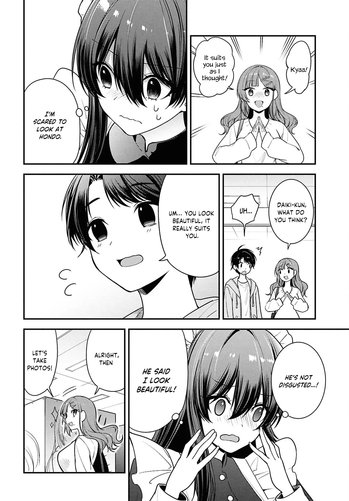 Tonari no Seki no Yankee Shimizu-san ga Kami o Kuroku Sometekita - Chapter 7 - Page 21