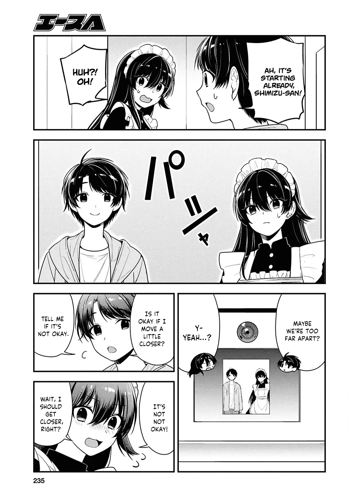 Tonari no Seki no Yankee Shimizu-san ga Kami o Kuroku Sometekita - Chapter 7 - Page 24