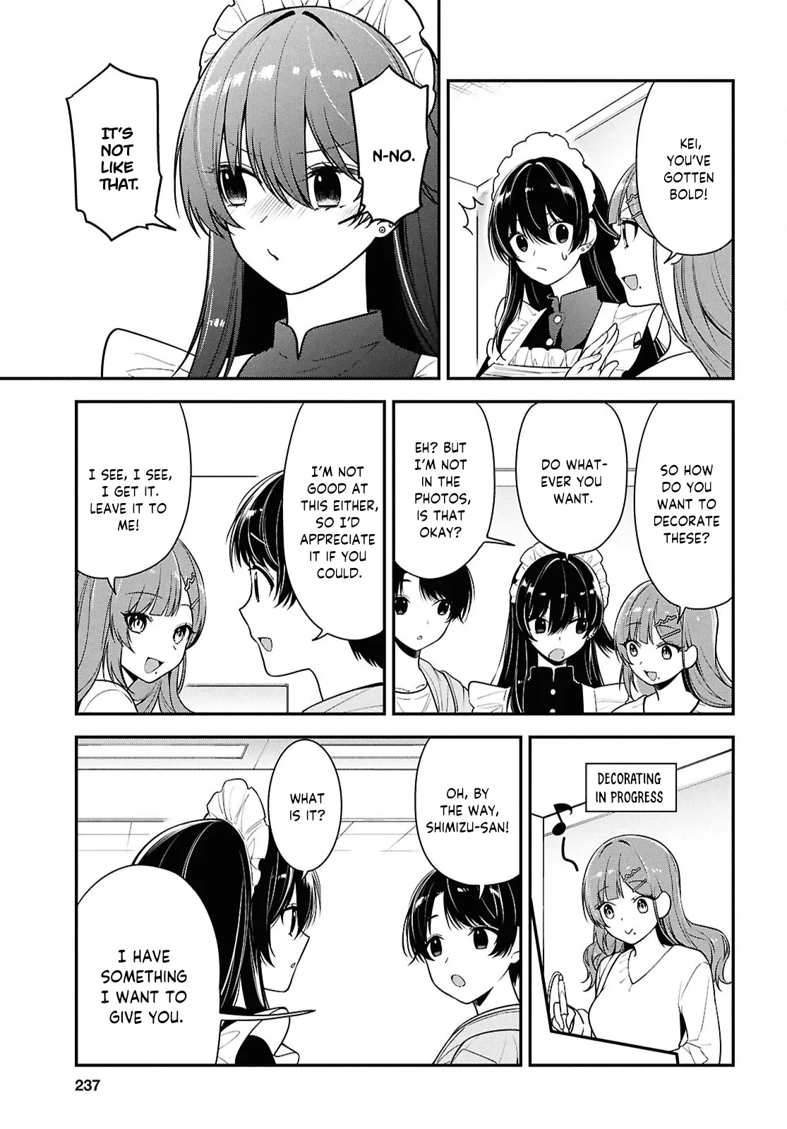 Tonari no Seki no Yankee Shimizu-san ga Kami o Kuroku Sometekita - Chapter 7 - Page 26