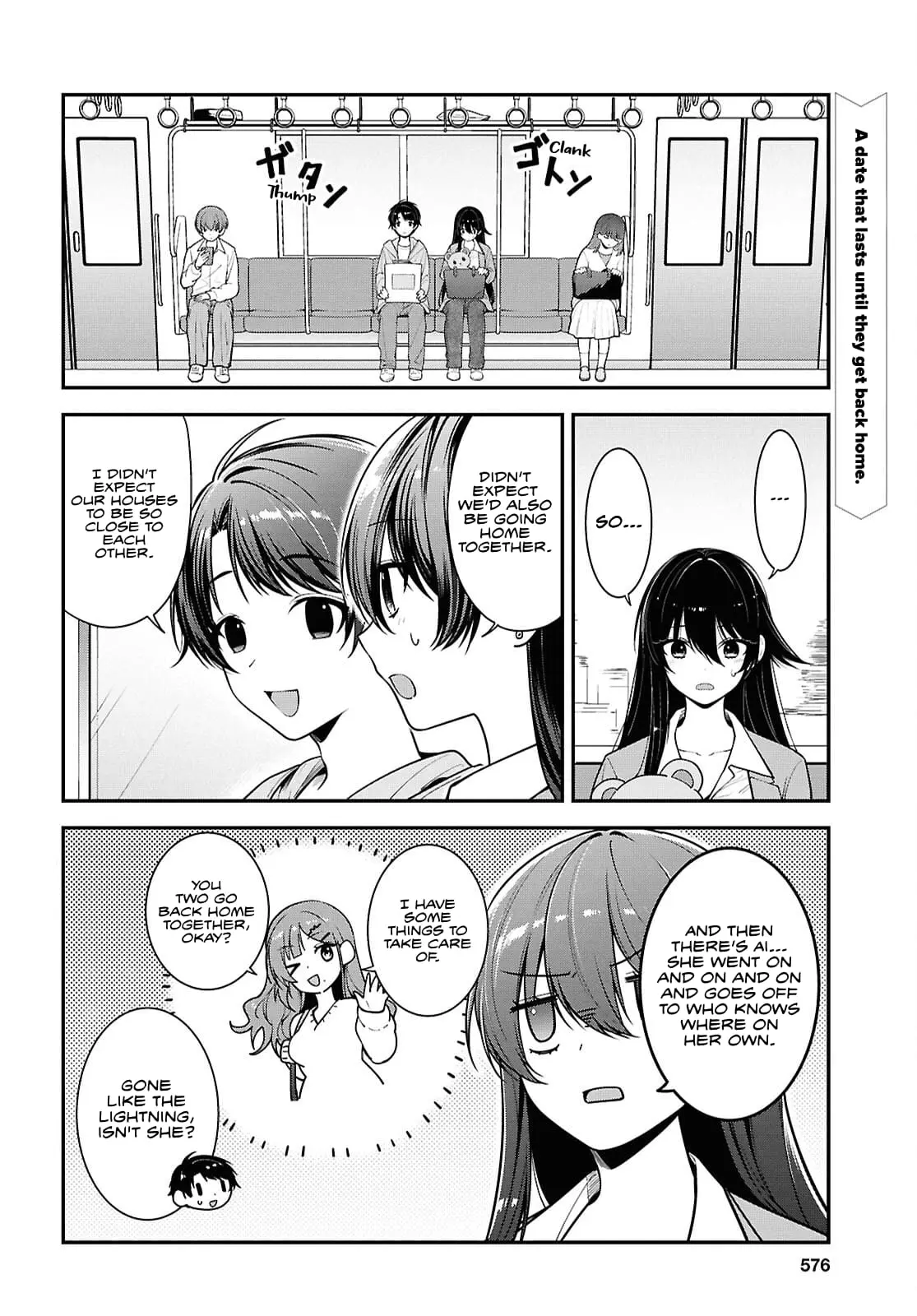 Tonari no Seki no Yankee Shimizu-san ga Kami o Kuroku Sometekita - Chapter 8.1 - Page 2