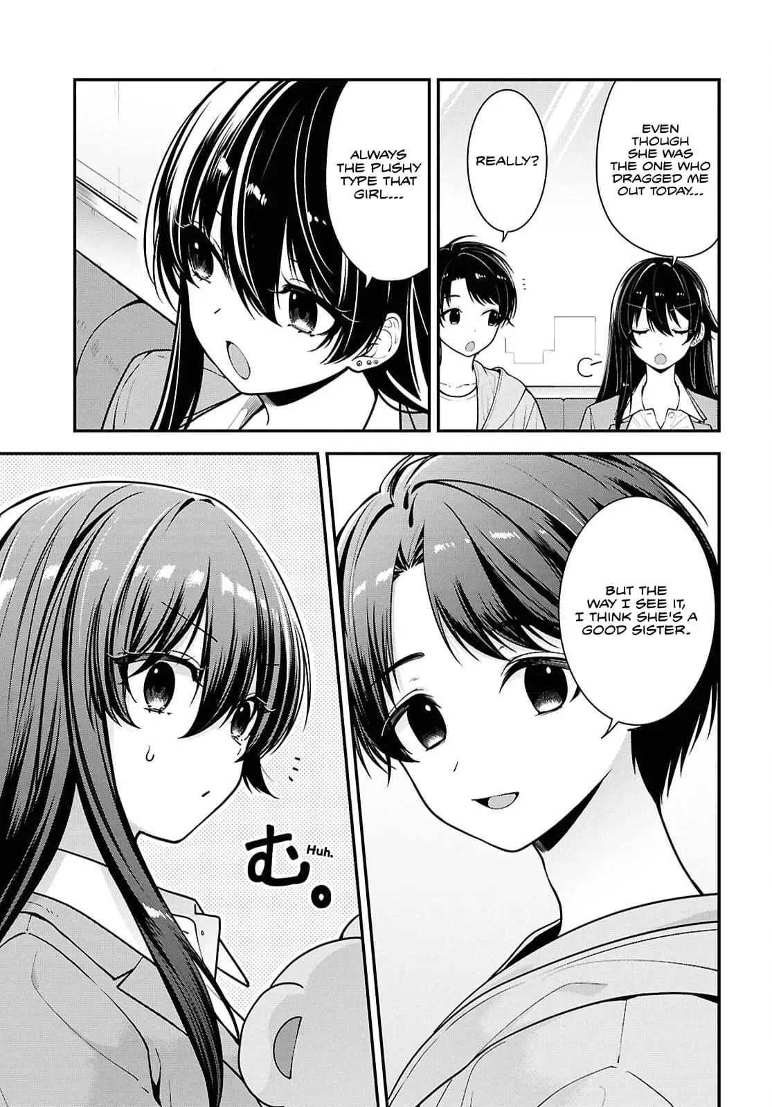 Tonari no Seki no Yankee Shimizu-san ga Kami o Kuroku Sometekita - Chapter 8.1 - Page 3