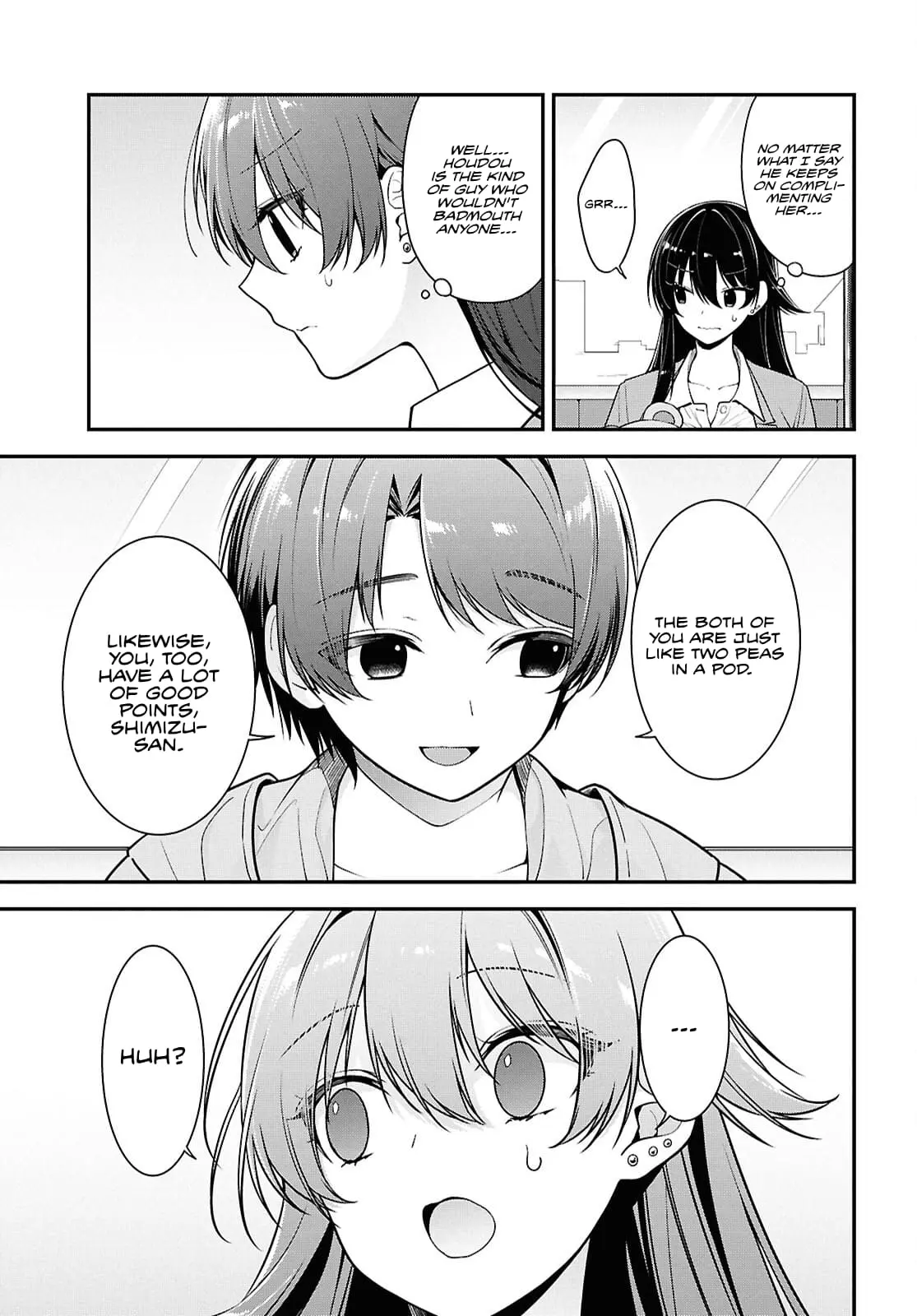 Tonari no Seki no Yankee Shimizu-san ga Kami o Kuroku Sometekita - Chapter 8.1 - Page 5