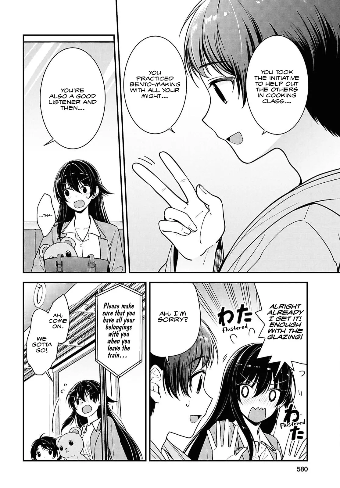 Tonari no Seki no Yankee Shimizu-san ga Kami o Kuroku Sometekita - Chapter 8.1 - Page 6