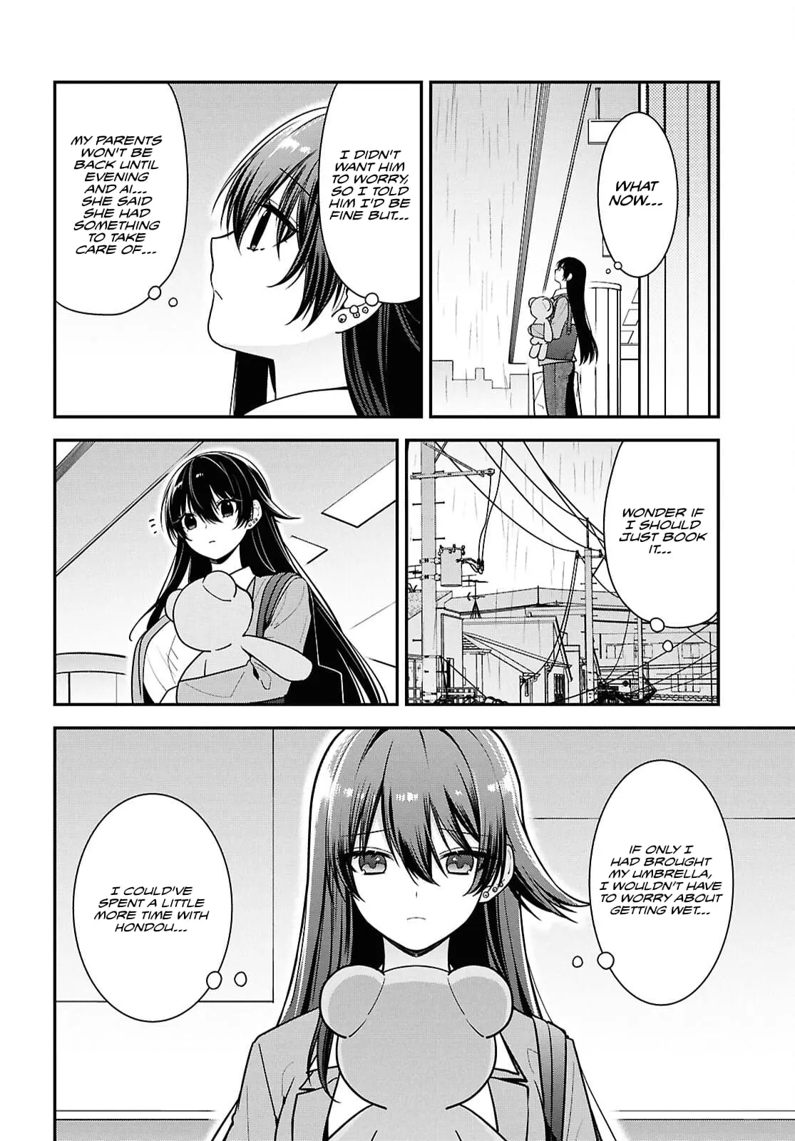 Tonari no Seki no Yankee Shimizu-san ga Kami o Kuroku Sometekita - Chapter 8.1 - Page 8