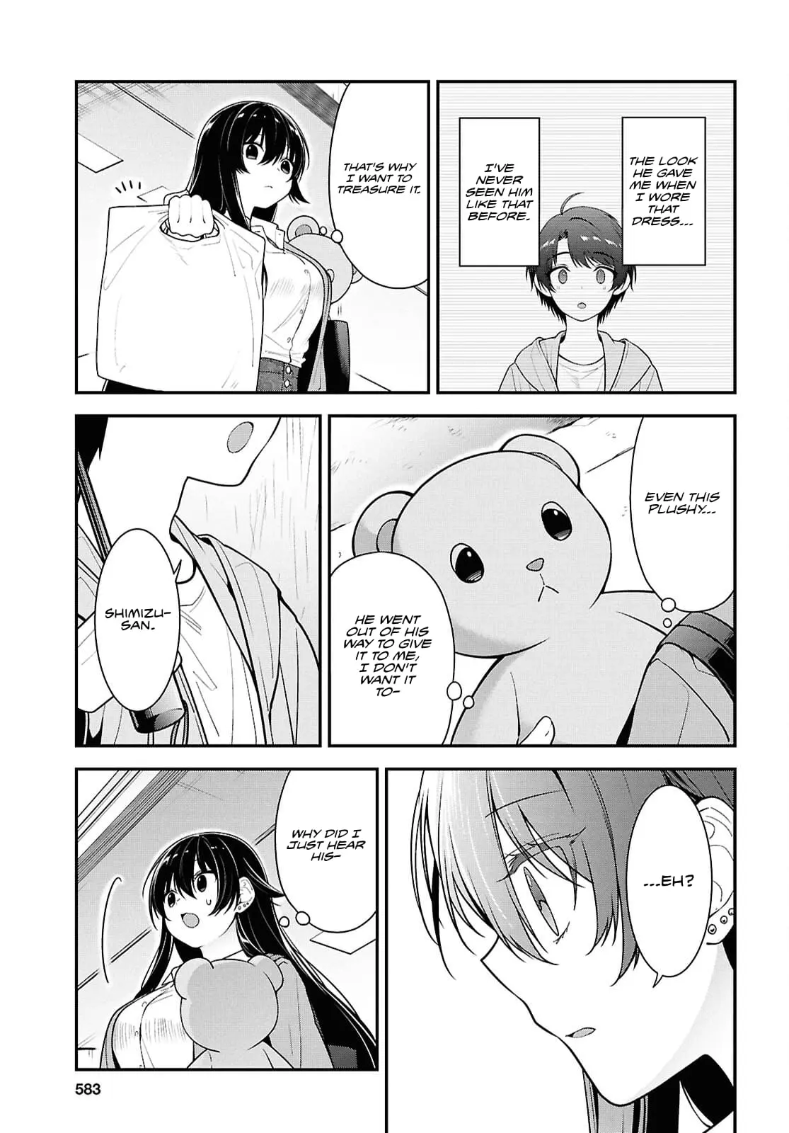 Tonari no Seki no Yankee Shimizu-san ga Kami o Kuroku Sometekita - Chapter 8.1 - Page 9