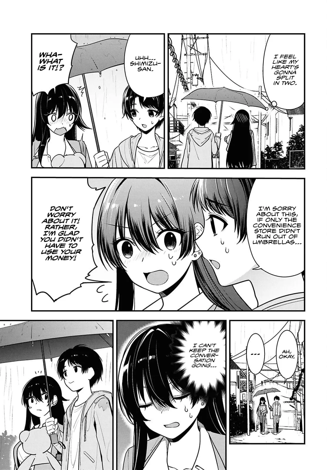 Tonari no Seki no Yankee Shimizu-san ga Kami o Kuroku Sometekita - Chapter 8.1 - Page 13